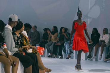 Image of a fashion show showcasing Africa fashion designers