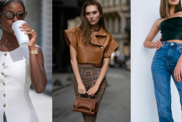 Three stylish women showcasing the must-have wardrobe essentials that can elevate your wardrobe